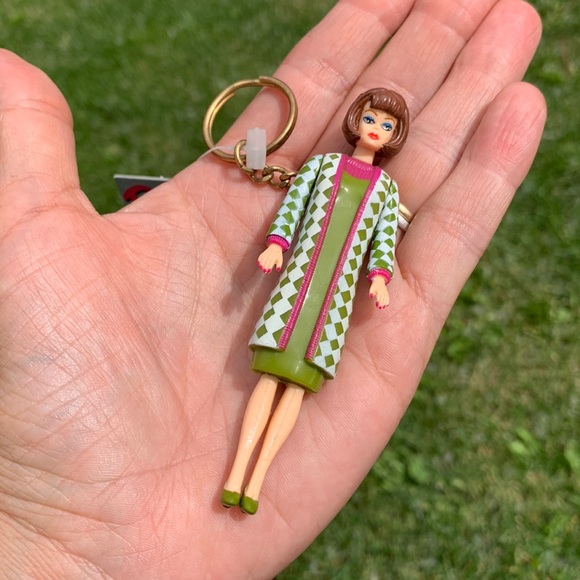 Barbie Accessories Barbie Keychain Poodle Parade Vintage Brown Hair Poshmark